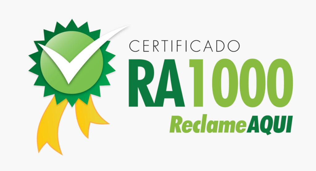 Selo RA1000 - Reclame Aqui